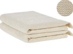 Hot Beliani ATIU Tessuto a spugna Beige