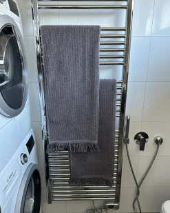 Best Beliani ATIU Tessuto a spugna Grigio