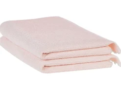 New Beliani ATIU Tessuto a spugna pastello Rosa