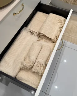 Best Beliani ATIU Tessuto a spugna Beige