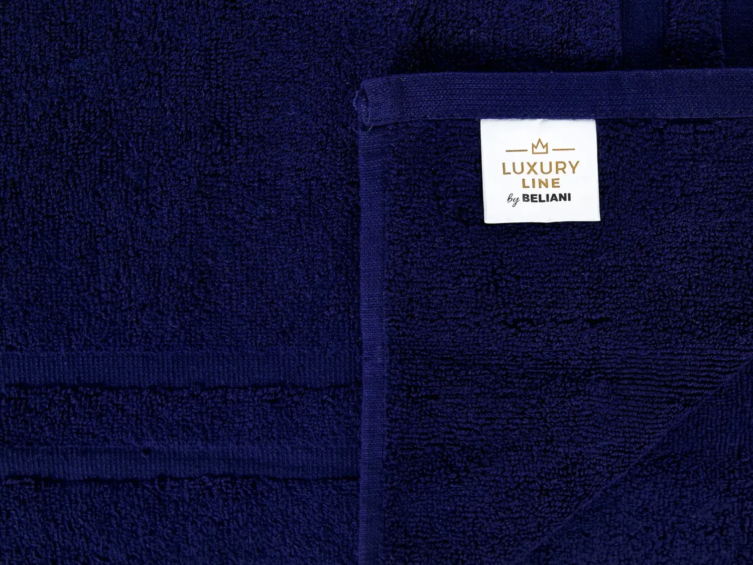 Discount Beliani ATIU Tessuto a spugna marino Blu