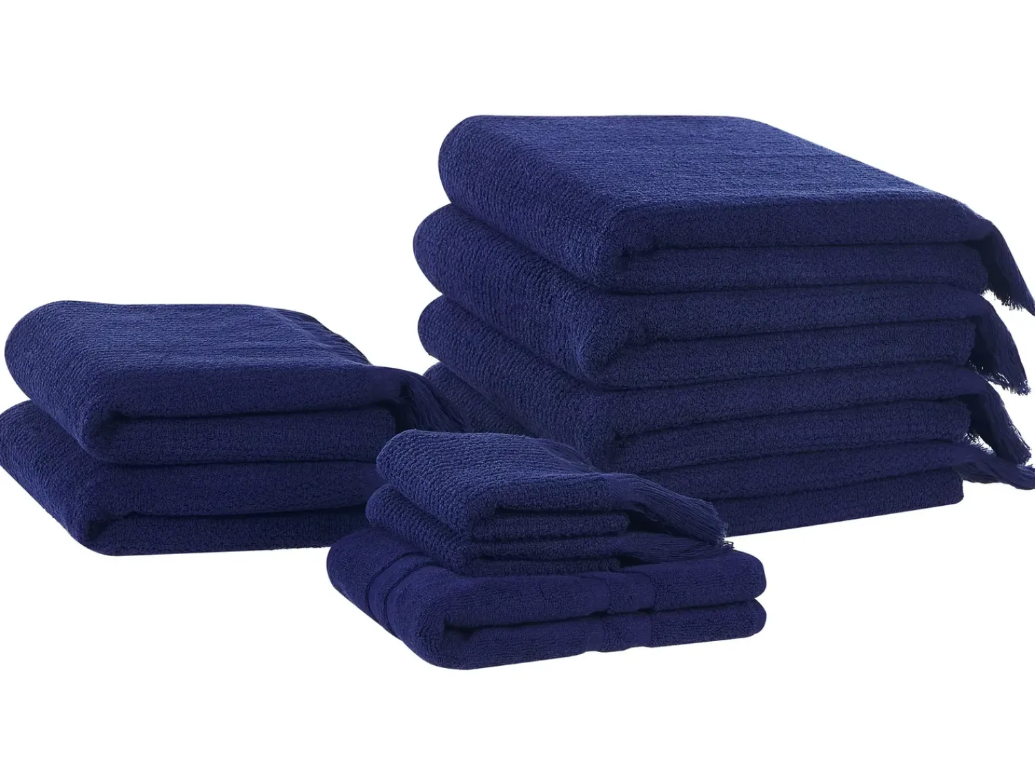 Discount Beliani ATIU Tessuto a spugna marino Blu