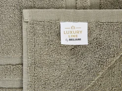 Discount Beliani MITIARO Tessuto a spugna oliva Verde