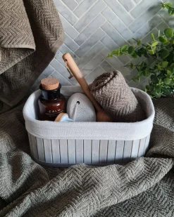 Discount Beliani MITIARO Tessuto a spugna oliva Verde