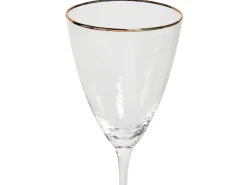 Beliani TOPAZ 380 ml Trasparente Oro Trasparente
