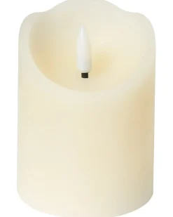 Sale Beliani Set di 6 candele LED AMOREA 10/15 cm sporco Bianco
