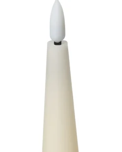 Discount Beliani Set di 6 candele LED AURUM 28 cm sporco Bianco