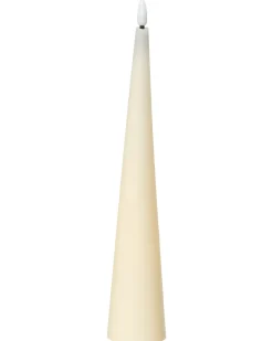 Discount Beliani Set di 6 candele LED AURUM 28 cm sporco Bianco