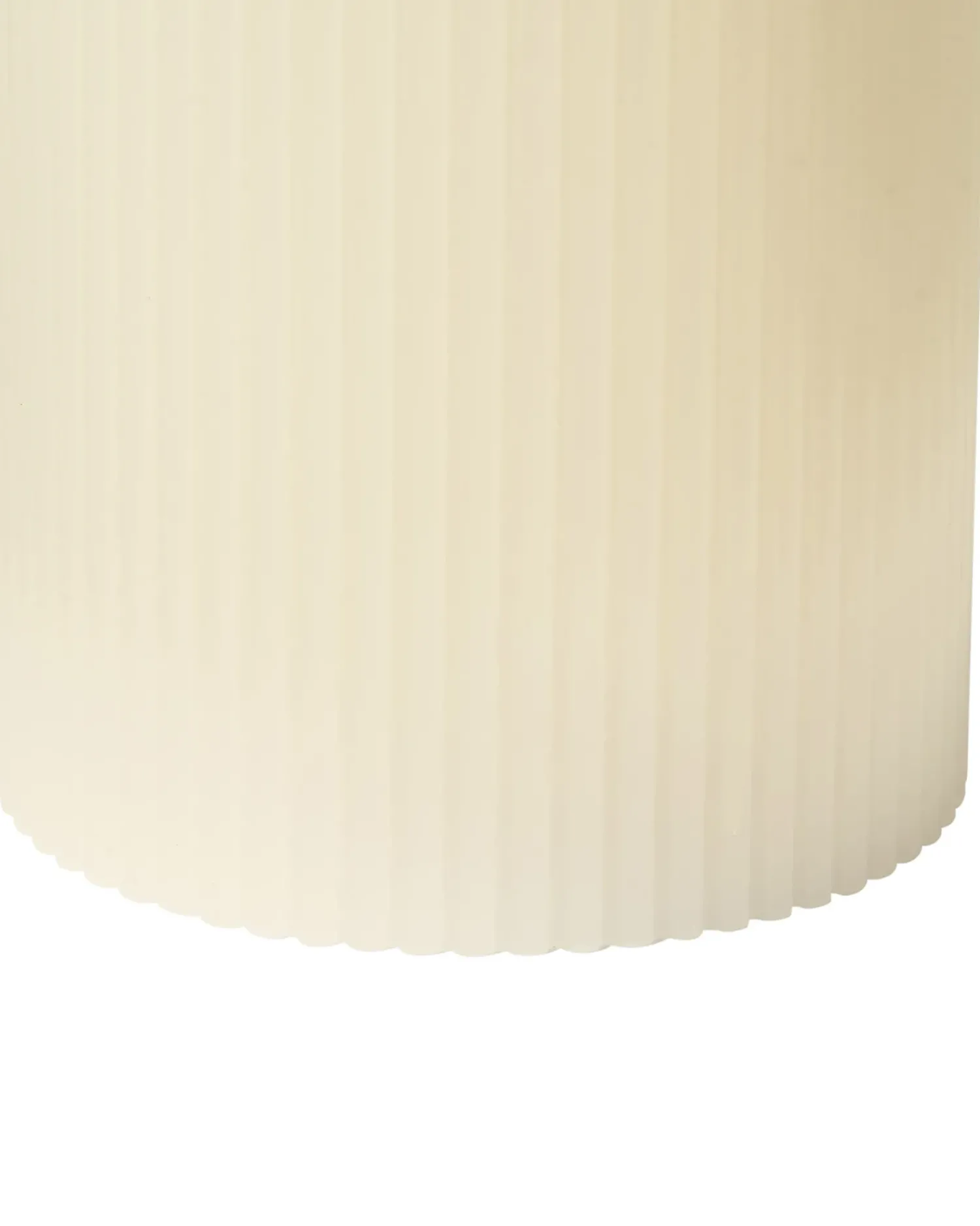 New Beliani Set di 6 candele LED NOISETTE 10/16 cm sporco Bianco