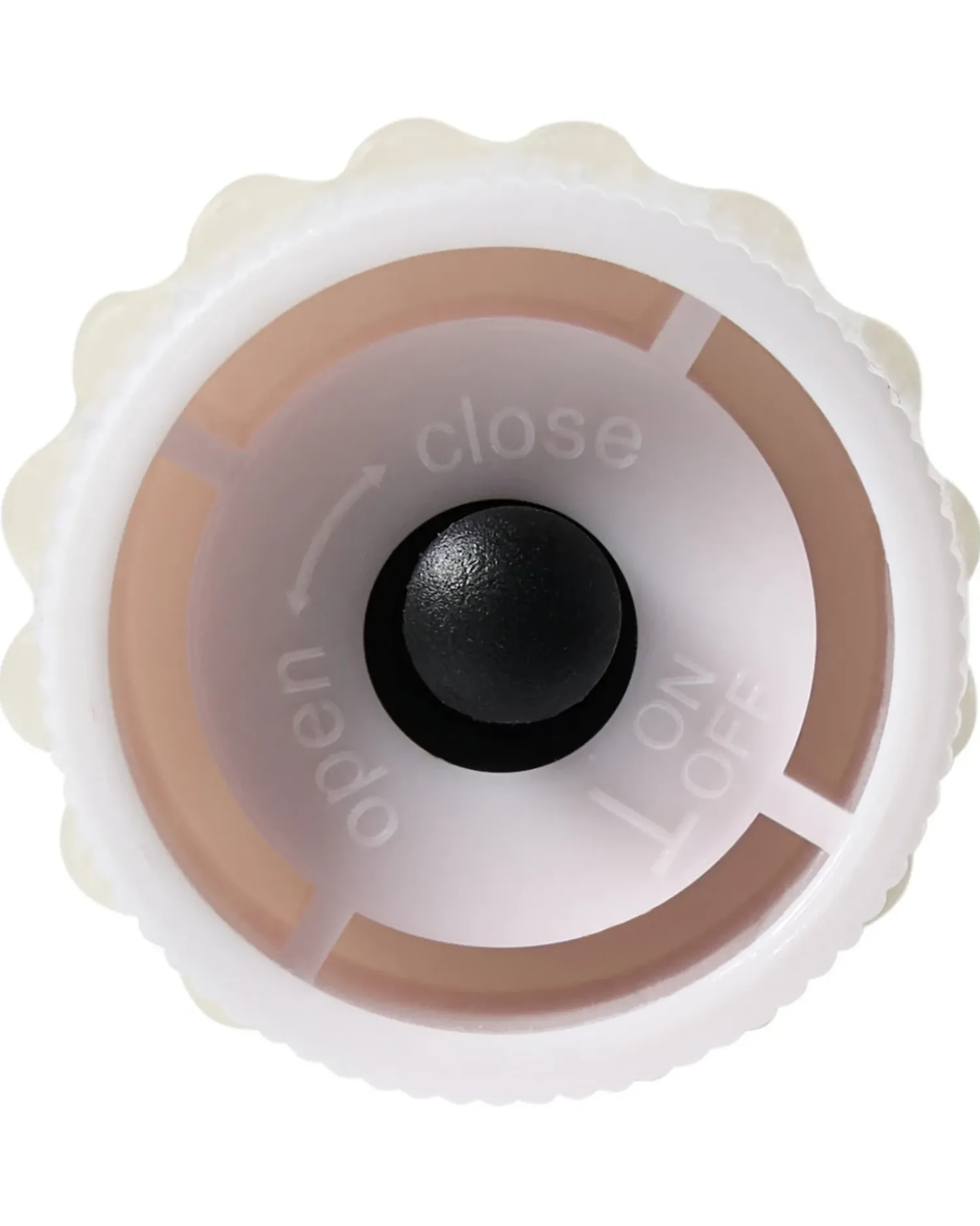 Best Beliani Set di 6 candele LED SAPHIR 24 cm sporco Bianco