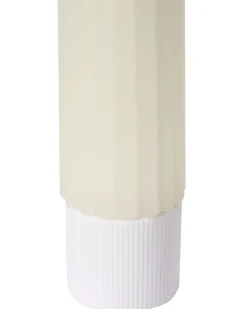 Best Beliani Set di 6 candele LED SAPHIR 24 cm sporco Bianco