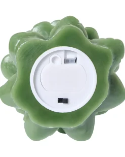 Discount Beliani Set di 3 candele LED VELOURA Albero di Natale 16 cm Verde