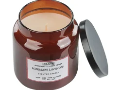 Sale Beliani Set di 2 Candele Profumate ABSOLUTE ALCHEMY Cera di Soia Note fresche Marrone