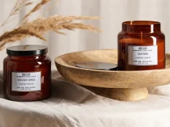 Outlet Beliani Set di 2 Candele Profumate ABSOLUTE ALCHEMY Cera di Soia Note fruttate Note fresche Marrone