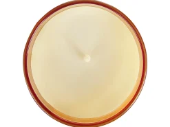 Beliani Set di 3 Candele Profumate COLORFUL BARREL Cera di Soia Note fruttate Giallo Arancione Rosso