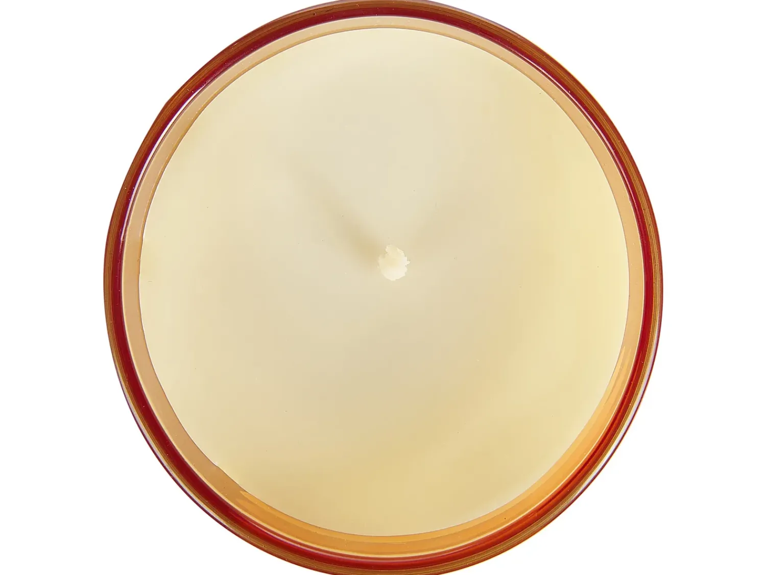Beliani Set di 3 Candele Profumate COLORFUL BARREL Cera di Soia Note fruttate Giallo Arancione Rosso
