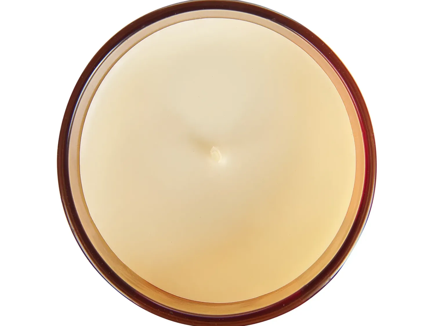 Beliani Set di 3 Candele Profumate COLORFUL BARREL Cera di Soia Note fruttate Giallo Arancione Rosso