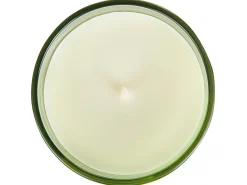 Beliani Set di 3 Candele Profumate COLORFUL BARREL Cera di Soia Note fresche Note floreali Viola Verde