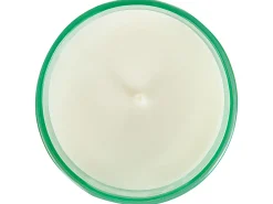 Discount Beliani Set di 3 Candele Profumate COLORFUL BARREL Cera di Soia Note fresche Note floreali Blu Verde