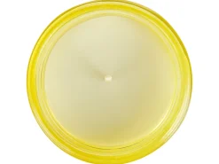 Online Beliani Set di 3 Candele Profumate FRUITY BLOOM Cera di Soia Note orientali Note di erba Note floreali Giallo Rosa Blu