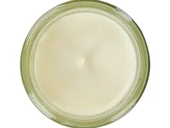 Beliani Set di 3 Candele Profumate FRUITY BLOOM Cera di Soia Note fresche Note floreali Giallo Blu Verde
