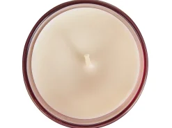 Best Beliani Set di 3 Candele Profumate SHEER JOY Cera di Soia Note floreali Rosa Rosso Viola