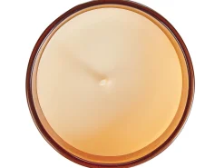 Discount Beliani Set di 3 Candele Profumate SHEER JOY Cera di Soia Note fruttate Note fresche Arancione Verde Marrone