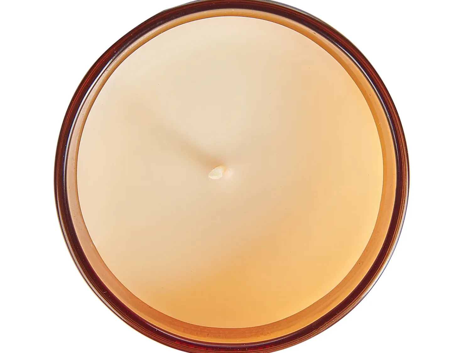 Discount Beliani Set di 3 Candele Profumate SHEER JOY Cera di Soia Note fruttate Note fresche Arancione Verde Marrone