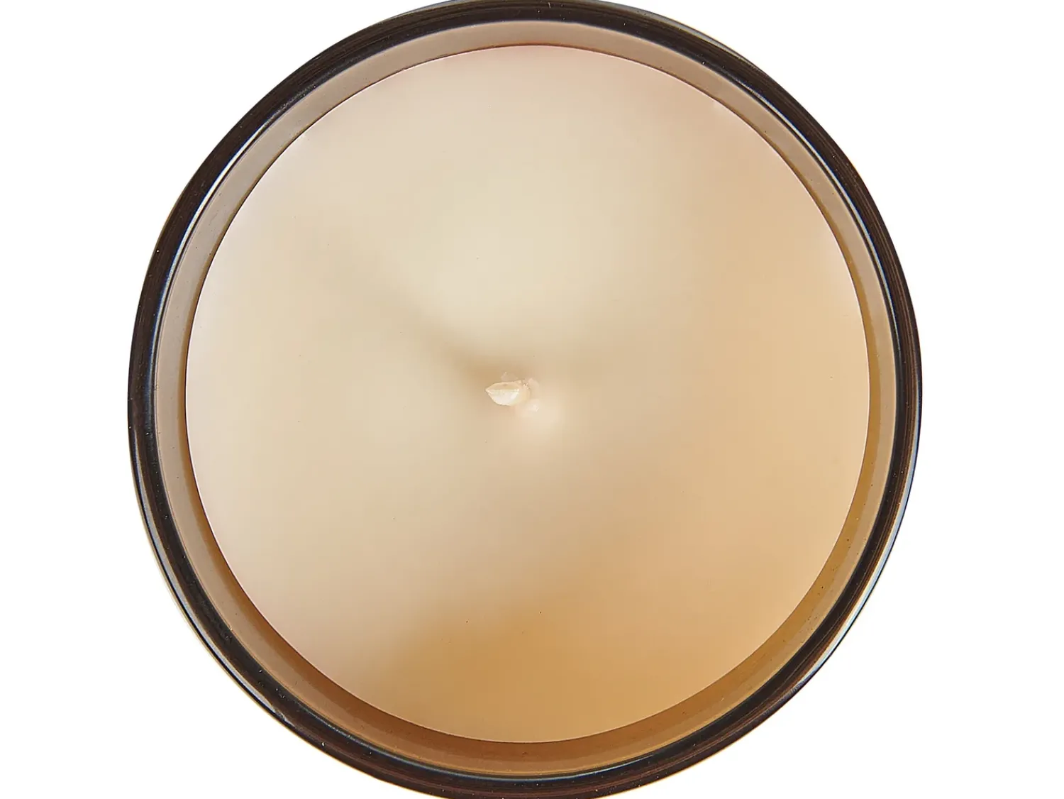 Discount Beliani Set di 3 Candele Profumate SHEER JOY Cera di Soia Note fruttate Note fresche Arancione Verde Marrone