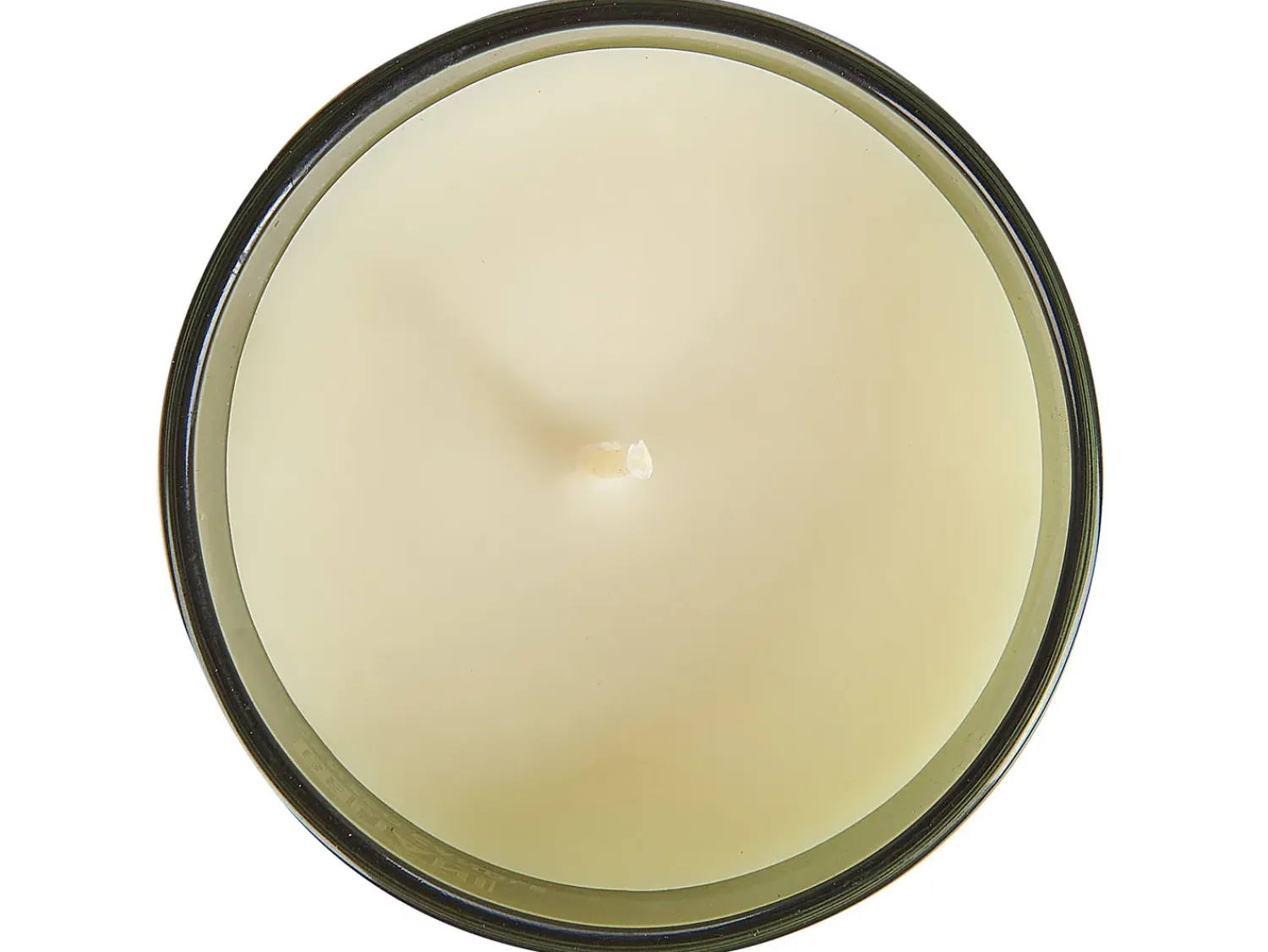 Discount Beliani Set di 3 Candele Profumate SHEER JOY Cera di Soia Note fruttate Note fresche Arancione Verde Marrone