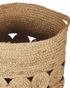 Sale Beliani Set di 2 cestini ALANG Iuta Naturale