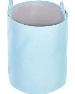 Hot Beliani Set di 3 cestini ARCHA Cotone Azzurro Blu Grigio