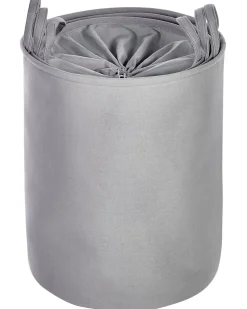 Sale Beliani Set di 3 cestini ARCHA Cotone Grigio