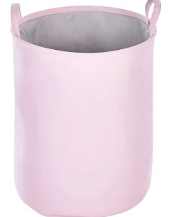 New Beliani Set di 3 cestini ARCHA Cotone Rosa Grigio Rosa