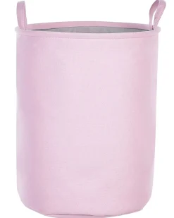 New Beliani Set di 3 cestini ARCHA Cotone Rosa Grigio Rosa