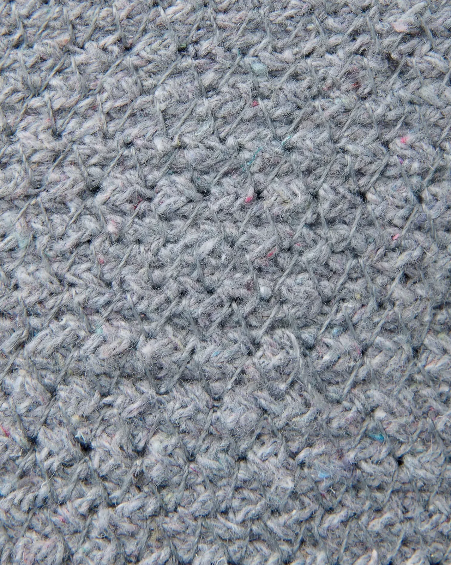 Online Beliani Set di 3 cestini BASIMA Cotone Grigio Beige Grigio
