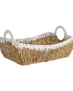 Beliani Set di 3 cestini CAMPHA Vimini Naturale