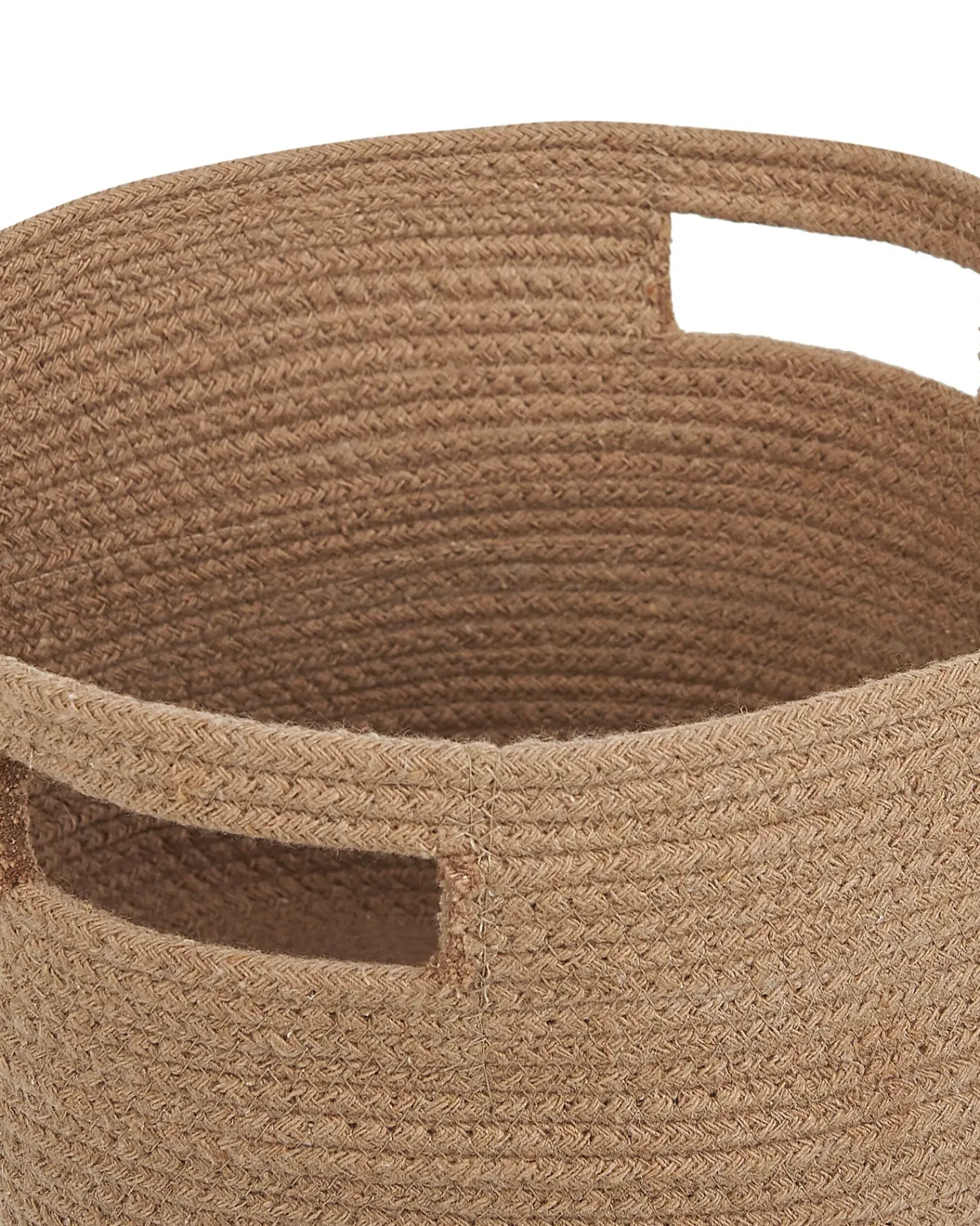 Online Beliani Set di 2 cestini CHINIOT Cotone Naturale Beige Naturale