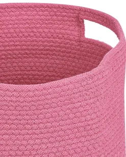 Sale Beliani Set di 2 cestini CHINIOT Cotone Fucsia Rosa