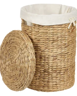 Sale Beliani Set di 2 cestini DANANG Vimini Naturale 31/61 L Beige Naturale
