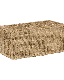 Hot Beliani Set di 2 cestini DONGHA Alghe marine Naturale Beige Naturale
