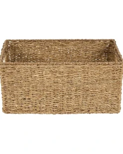 Hot Beliani Set di 2 cestini DONGHA Alghe marine Naturale Beige Naturale