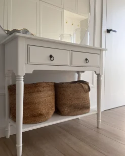 Hot Beliani Set di 2 cestini KAELLA Iuta sabbia Beige