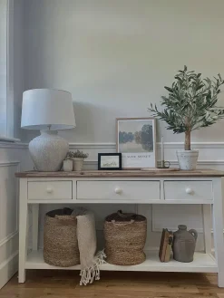 Hot Beliani Set di 2 cestini KAELLA Iuta sabbia Beige