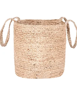 Hot Beliani Set di 2 cestini KAELLA Iuta sabbia Beige