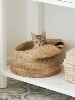 Hot Beliani Set di 2 cestini KAELLA Iuta sabbia Beige