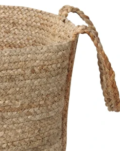 Discount Beliani Set di 2 cestini KORNAK Iuta Naturale