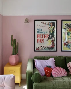 Sale Beliani Set di 2 cestini PANJGUR Cotone Rosa