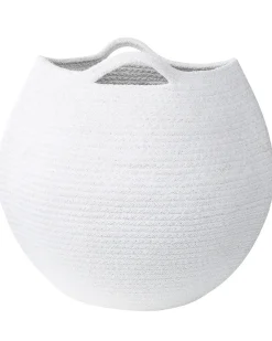 Clearance Beliani Set di 2 cestini PANJGUR Cotone Bianco