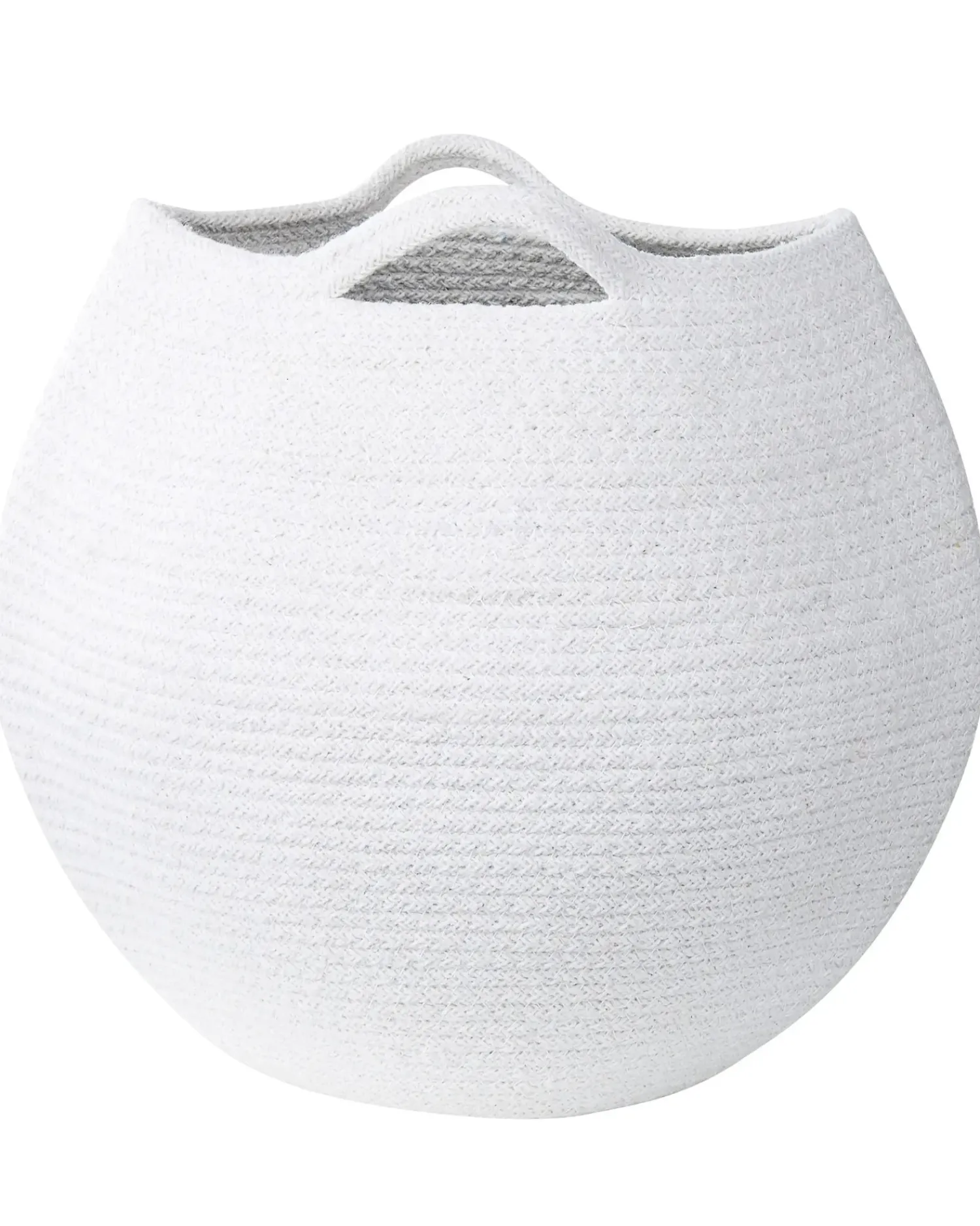 Clearance Beliani Set di 2 cestini PANJGUR Cotone Bianco